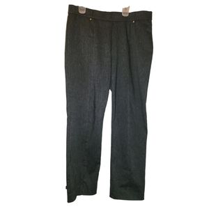 Size 8P Napa Valley Charcoal Gray Slacks [full length - petite]